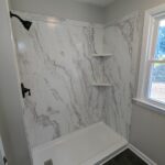bathroom shower stall remodel