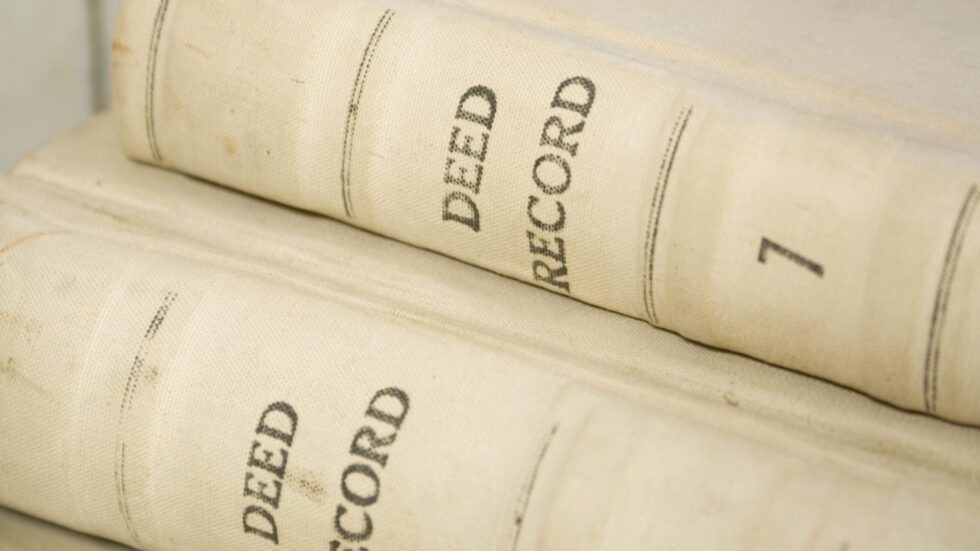 deed-reecords book of deeds records