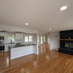 beautiful ktichen and living area remodel