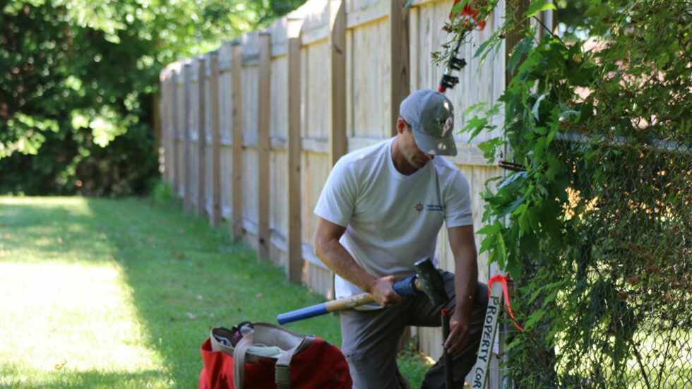 Property / Boundary Line Survey in Hagerstown, Maryland